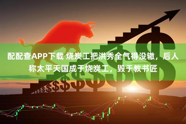 配配查APP下载 烧炭工把洪秀全气得没辙，后人称太平天国成于烧炭工，毁于教书匠