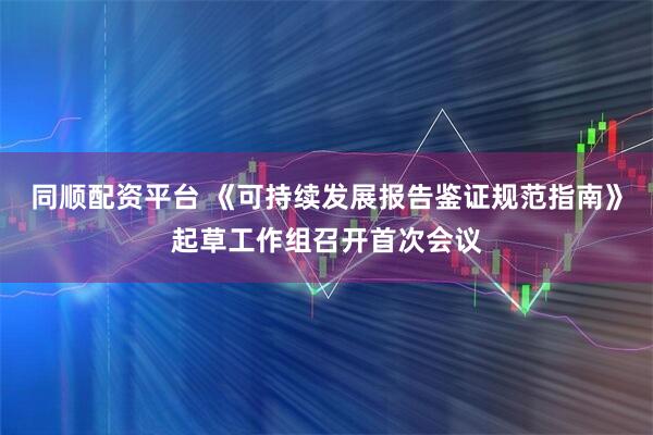 同顺配资平台 《可持续发展报告鉴证规范指南》起草工作组召开首次会议