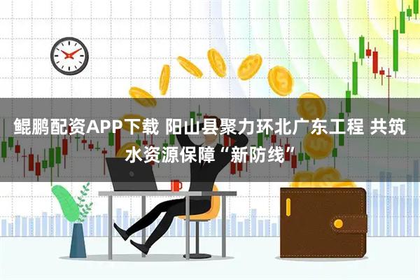 鲲鹏配资APP下载 阳山县聚力环北广东工程 共筑水资源保障“新防线”